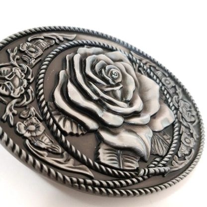 Romantic Rose Jeans Buckle - Image 3