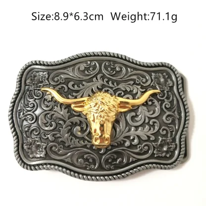 Powerful Bull Head Buckle - Image 4